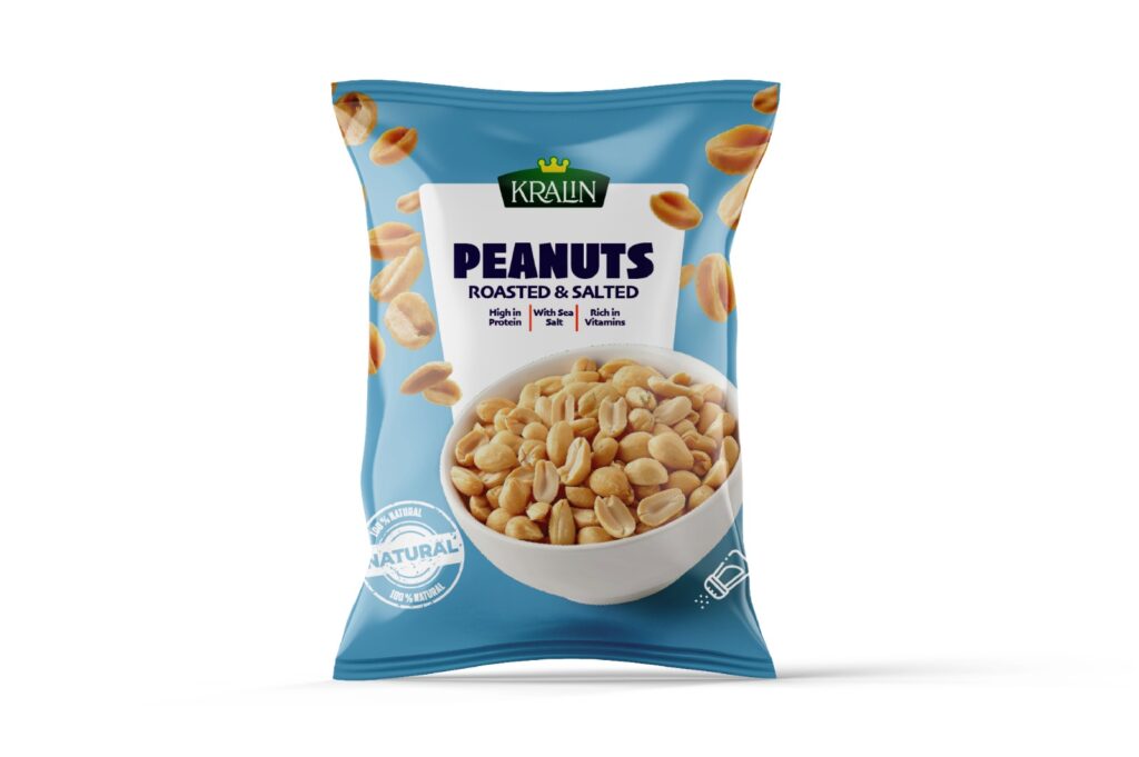 Roasted peanut with salt