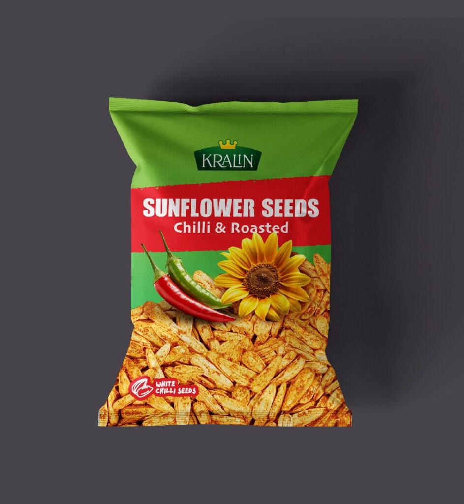 Sunflower seed white&chilli